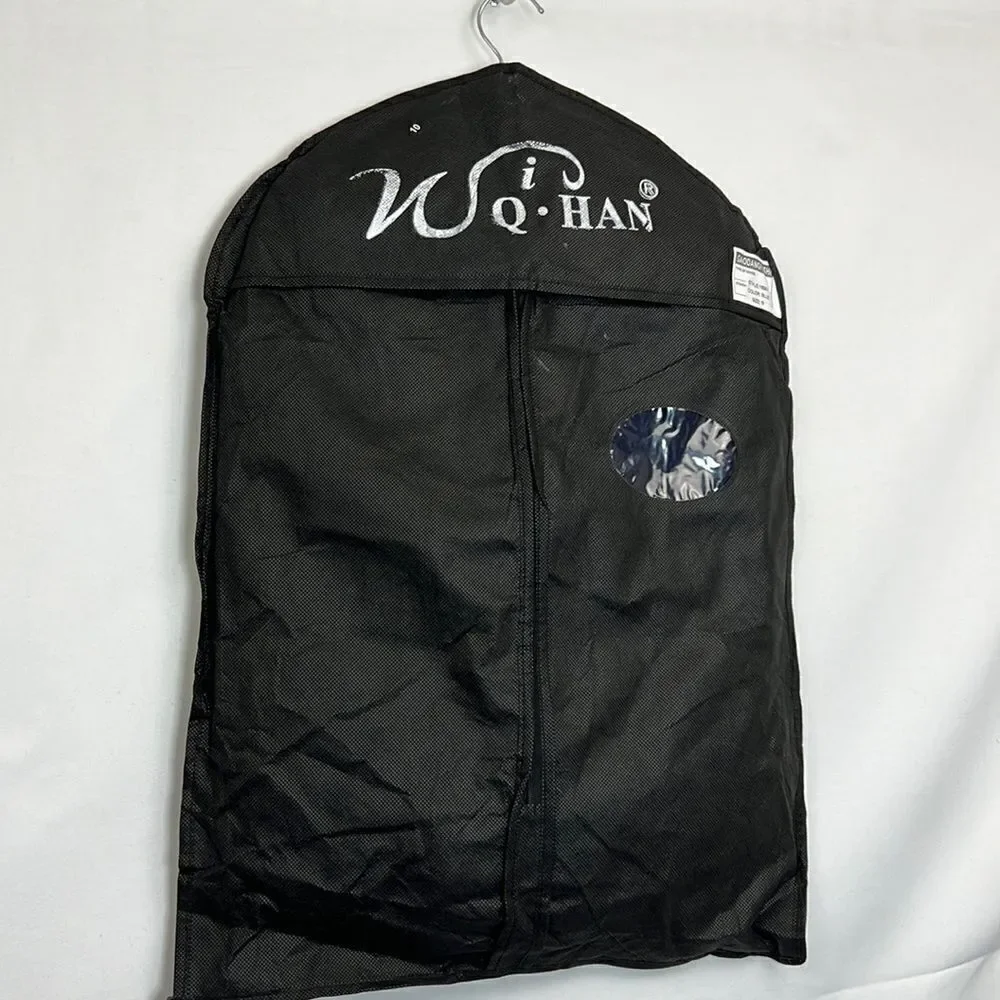 Wqi.Han navy brocade blue 5 piece tuxedo size 6 NWT